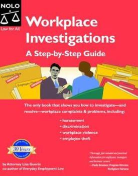 Paperback Workplace Investigations: A Step-By-Step Guide Book