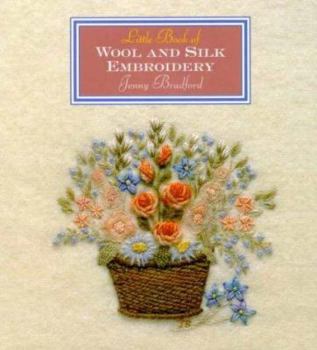 Hardcover Little Book of Wool & Silk Embroidery Book