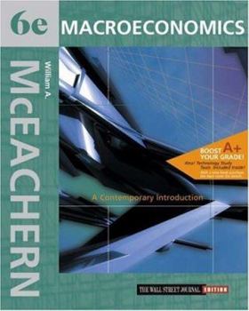 Paperback Macroeconomics: A Contemporary Introduction Wall Street Journal Edition with Xtra! CD-ROM and Infotrac College Edition Book