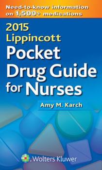 Paperback 2015 Lippincott Pocket Drug Guide for Nurses Book