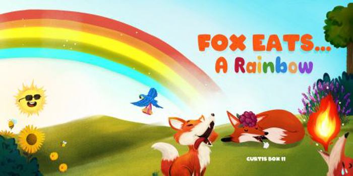 Paperback Fox Eats: A Rainbow Book