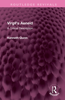 Hardcover Virgil's Aeneid: A Critical Description Book