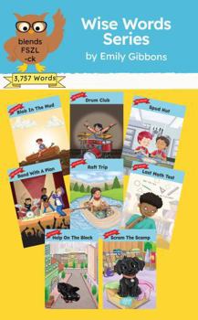 Paperback Wise Word Series: Blends, FSZL, Ck: Decodable Story Collection Book