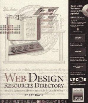 Paperback Web Design Resources Directory: Tools and Techniques for Creating Your Home Page with CD Book