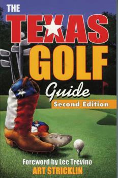 Paperback Texas Golf Guide Book