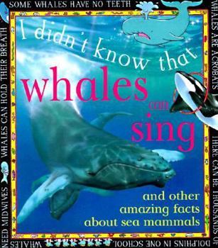 Hardcover Whales Can Sing Book