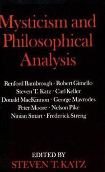 Paperback Mysticism and Philosophical Analysis Book