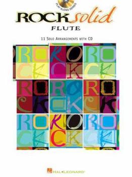 Paperback Rock Solid: Flute (Play Along Series) Book