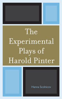 Hardcover Experimental Plays of Harold Pinter Book