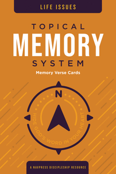 Paperback Topical Memory System: Life Issues, Memory Verse Cards: Hide God's Word in Your Heart Book
