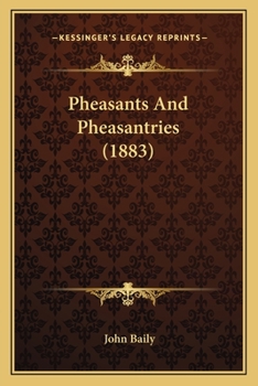 Paperback Pheasants And Pheasantries (1883) Book