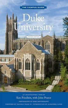 Paperback Duke University: An Architectural Tour Book