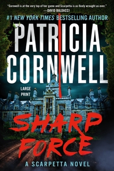 Paperback Sharp Force [Large Print] Book