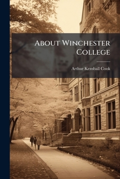 Paperback About Winchester College Book