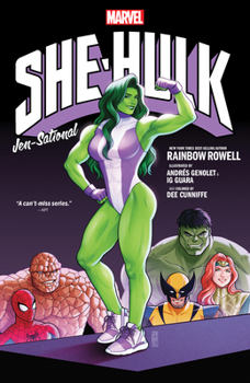 Paperback She-Hulk by Rainbow Rowell Vol. 4: Jen-Sational Book
