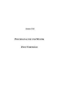 Paperback Psychoanalyse und Mystik: Zwei Vorträge [German] Book