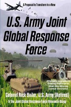 Paperback U.S. Army Joint Global Response Force (Combat Commander's Edition) Book
