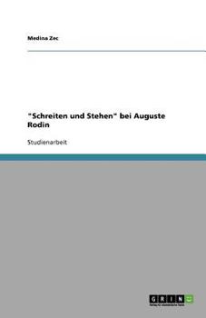 Paperback "Schreiten und Stehen" bei Auguste Rodin [German] Book
