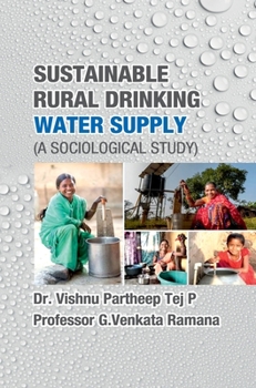 Hardcover Sustainable Rural Drinking Water Supply (A Sociological Study) Book