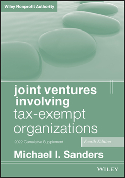 Paperback Joint Ventures Involving Tax-Exempt Organizations, 2022 Cumulative Supplement Book