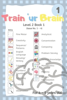 Paperback Train 'Ur Brain Level 2 Book 1: Issue No. 1 to 4 Book