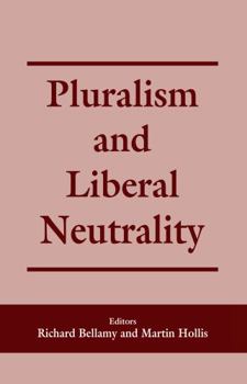 Paperback Pluralism and Liberal Neutrality Book