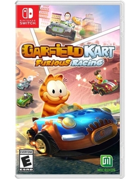 Game - Nintendo Switch Garfiled Kart: Furious Racing Book