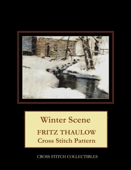 Paperback Winter Scene: Frits Thaulow Cross Stitch Pattern Book
