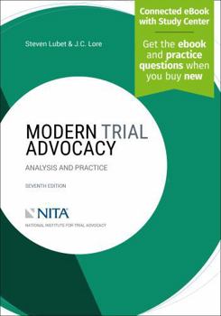 Paperback Modern Trial Advocacy: Analysis and Practice [Connected eBook with Study Center] Book