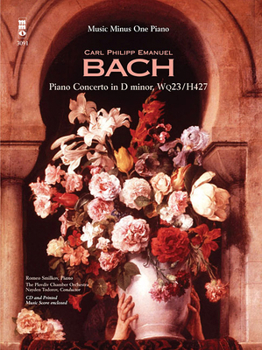 Paperback C.P.E. Bach - Concerto in D minor, Wq23, H427: Music Minus One Piano Deluxe 2-CD Set Book