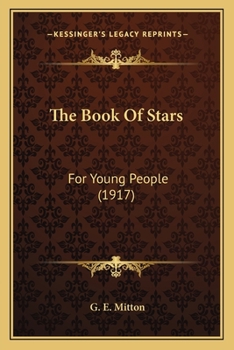 Paperback The Book Of Stars: For Young People (1917) Book