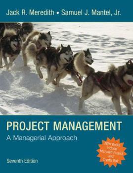 Hardcover Project Management: A Managerial Approach Book