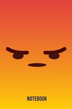 Notebook: Angry Emoji Emoticons Notebook,: Emoticons Notebook For Kids, social media emoticons Journal, Emoticon Face Themed Birthday, Emoji Journal, ... Emoji Stuff, 120 Pages, 6x9, Matte Cover.