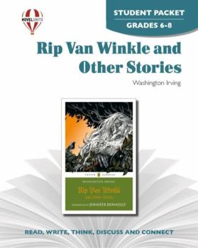 Paperback Rip Van Winkle and Other Stories - Student Packet by Novel Units Book