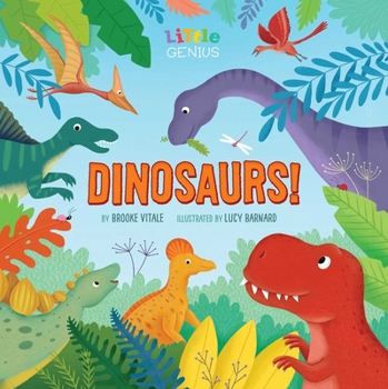 Board book Little Genius Dinosaurs Book