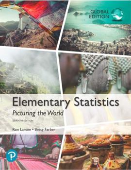 Paperback Elementary Statistics: Picturing the World, Global Edition Book