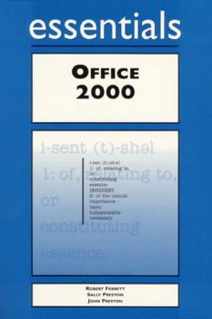 Spiral-bound Office 2000 Essentials Book