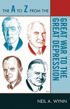 Paperback A to Z from the Great War to the Great Depression Book