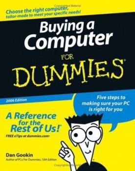 Paperback Buying a Computer for Dummies Book