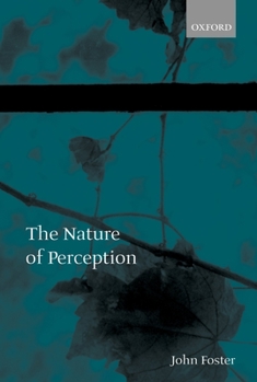Paperback The Nature of Perception Book