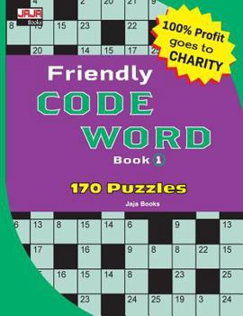 Paperback Friendly CODE WORD Book [Large Print] Book