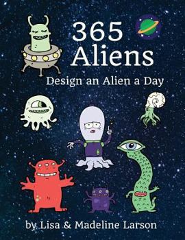 Paperback 365 Aliens: Design an Alien a Day Book