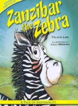 Paperback Zanzibar the Zebra Book
