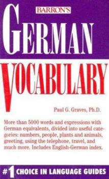 Paperback German Vocabulary Book