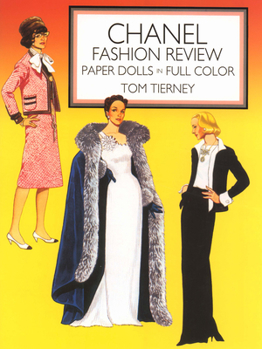 Paperback Chanel Fashion Review: Paper Dolls in Full Color Book