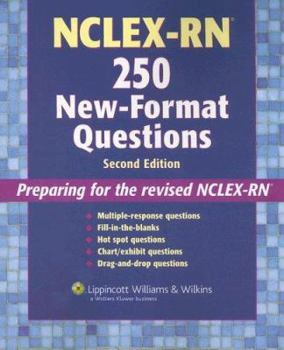 Paperback NCLEX-RN 250 New-Format Questions Book