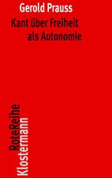 Paperback Kant Uber Freiheit ALS Autonomie [German] Book
