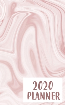 2020 Planner: 5" X 8" 2020 Weekly Planner Jan 1, 2020 to Dec 31, 2020 Weekly & Monthly View Calendar Planner, Organizer & Diary, Schedule Organizer, Appointment Notebook, Rose Gold Marble