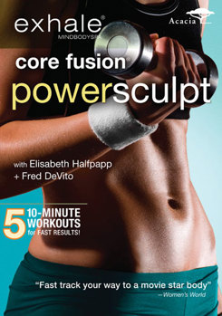 DVD Exhale: Core Fusion Powersculpt Book