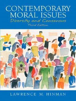 Paperback Contemporary Moral Issues: Diversity and Consensus Book